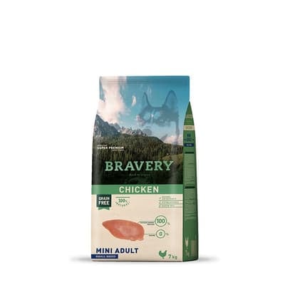 BRAVERY CHICKEN MINI ADULT SMALL BREEDS 7 KG